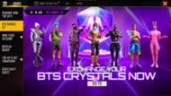 Players can click on the 'Go To' option and then exchange the crystal (Image via Garena)